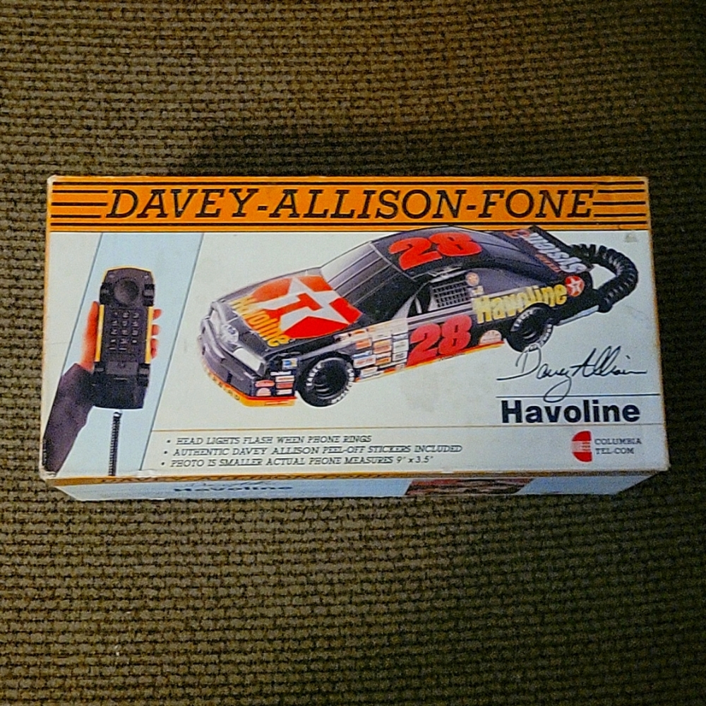 Davy allison autographed phone